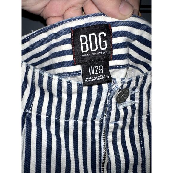 BDG Urban Outfitters Women's Stripped Shorts | Size W29 - Picture 4 of 5